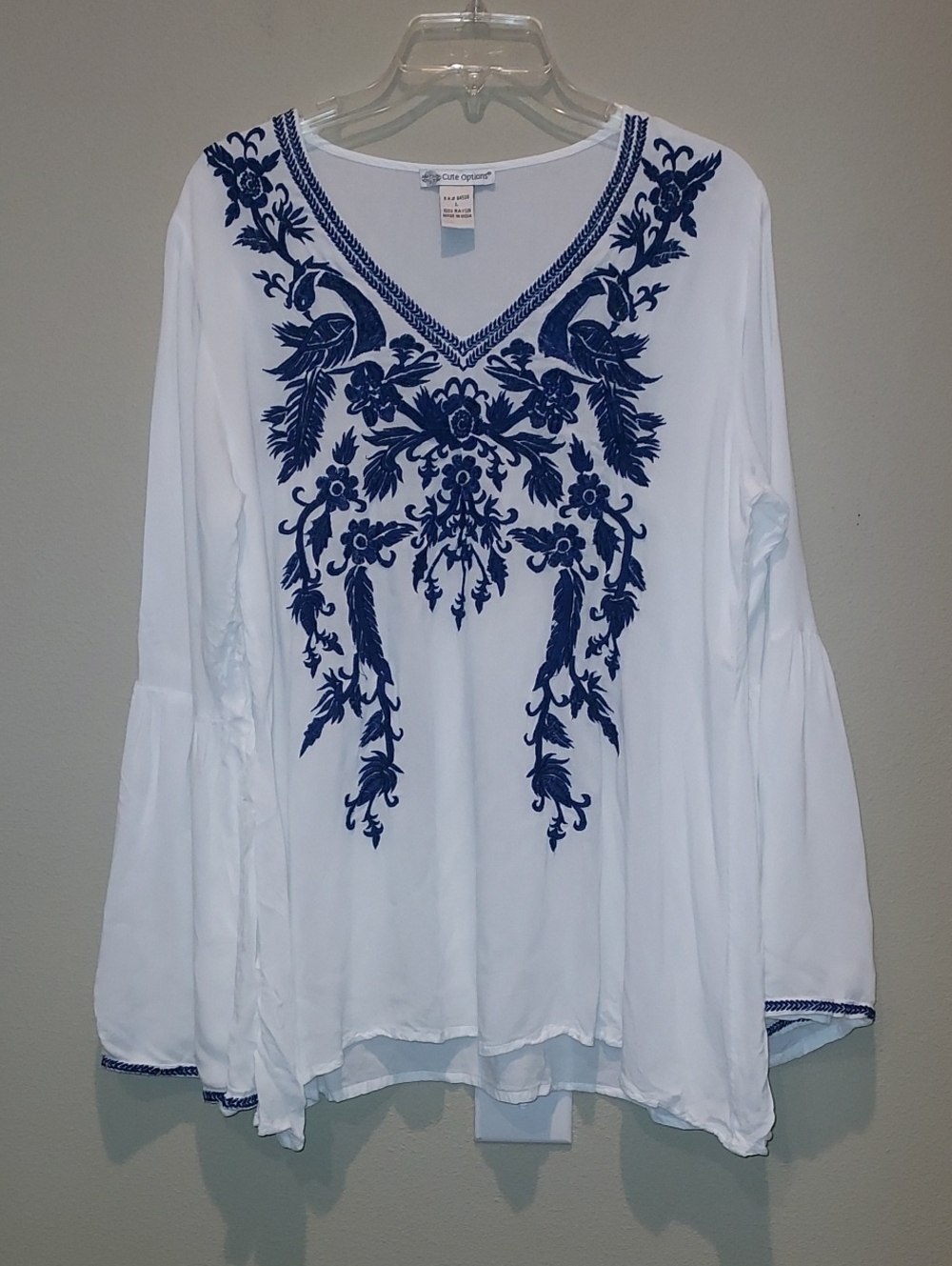 Cute Options Peasant Boho Blouse